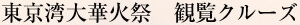 東京湾大華火祭　観覧クルーズ