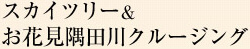 スカイツリー＆お花見隅田川クルージング