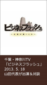 千葉・神奈川TV「ビジネスフラッシュ」