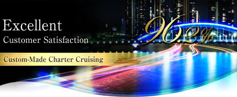 Excellent Customer Satisfaction 96.2% Custom-Made Charter Cruising