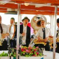 マルコポーロでジャズ演奏を行う男性バンド