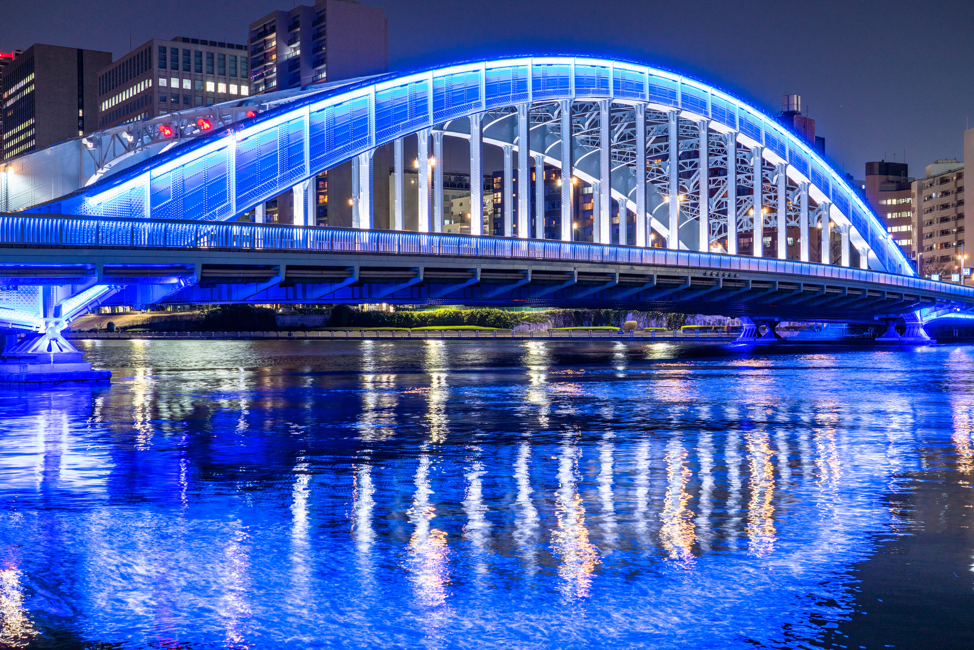 永代橋の夜景