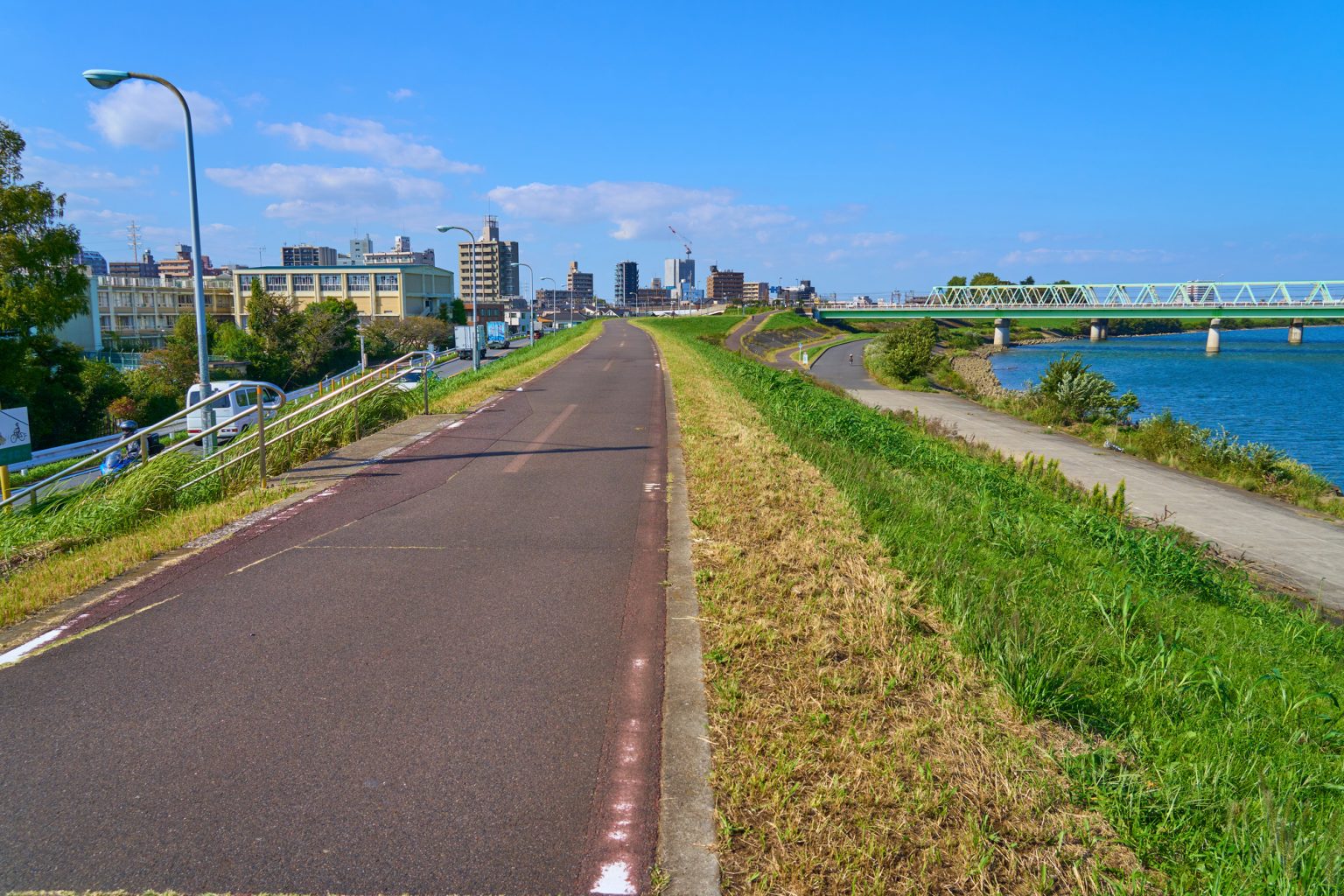 江戸川大橋付近