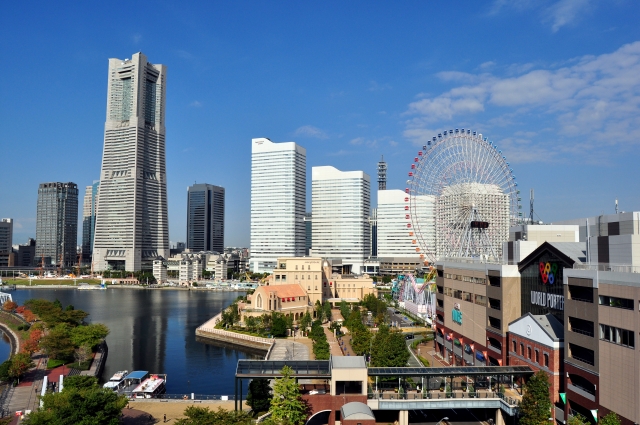 横浜の観覧車