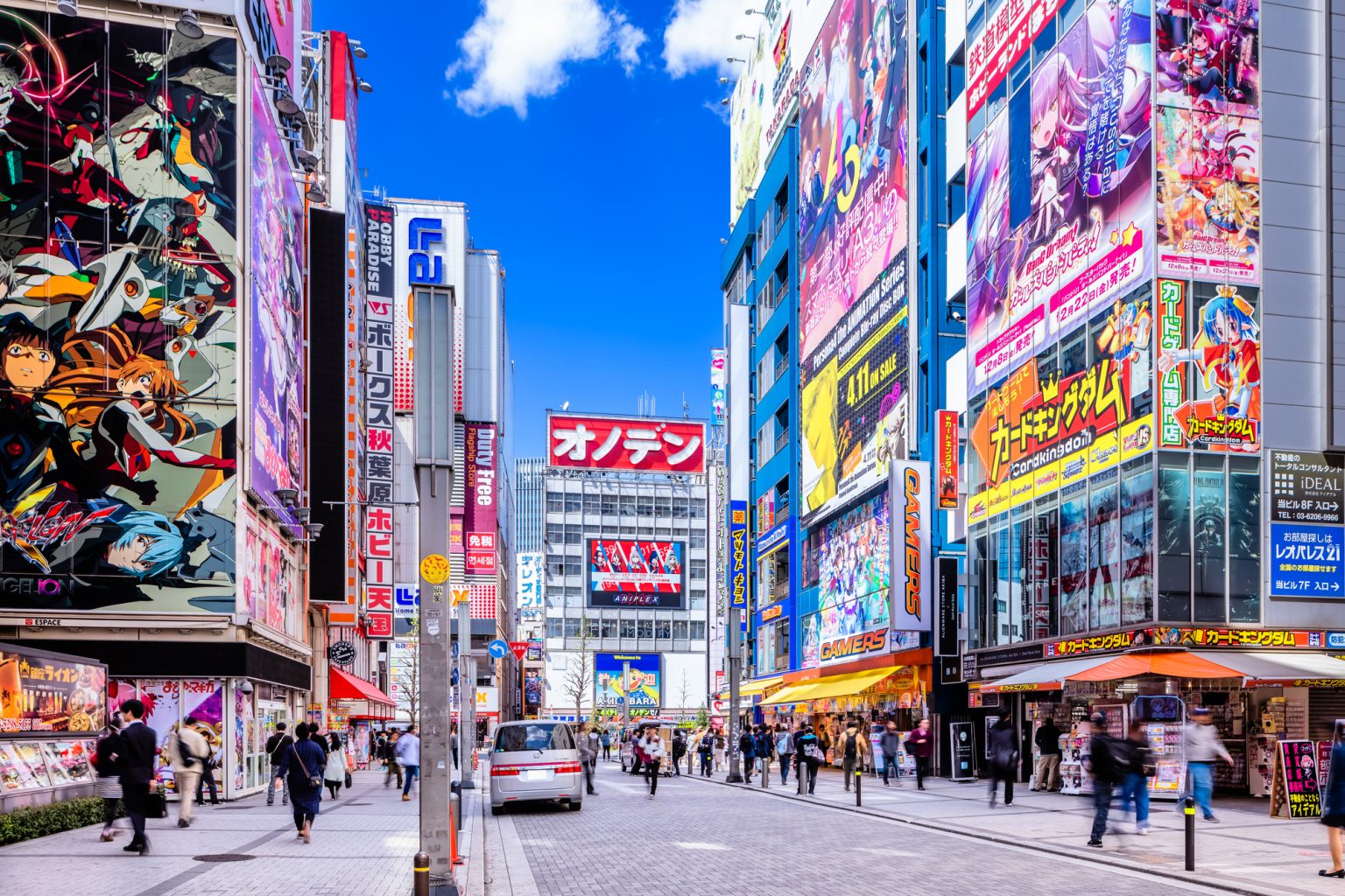 秋葉原の街並み風景