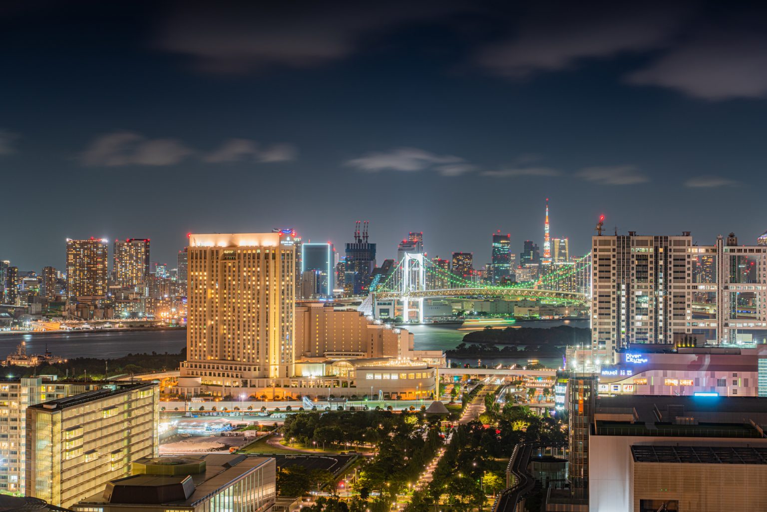 お台場の夜景