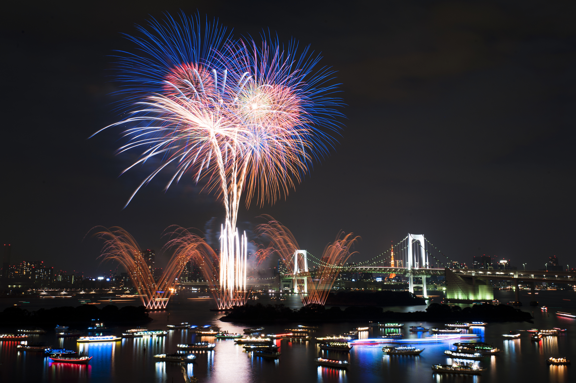 花火夜景