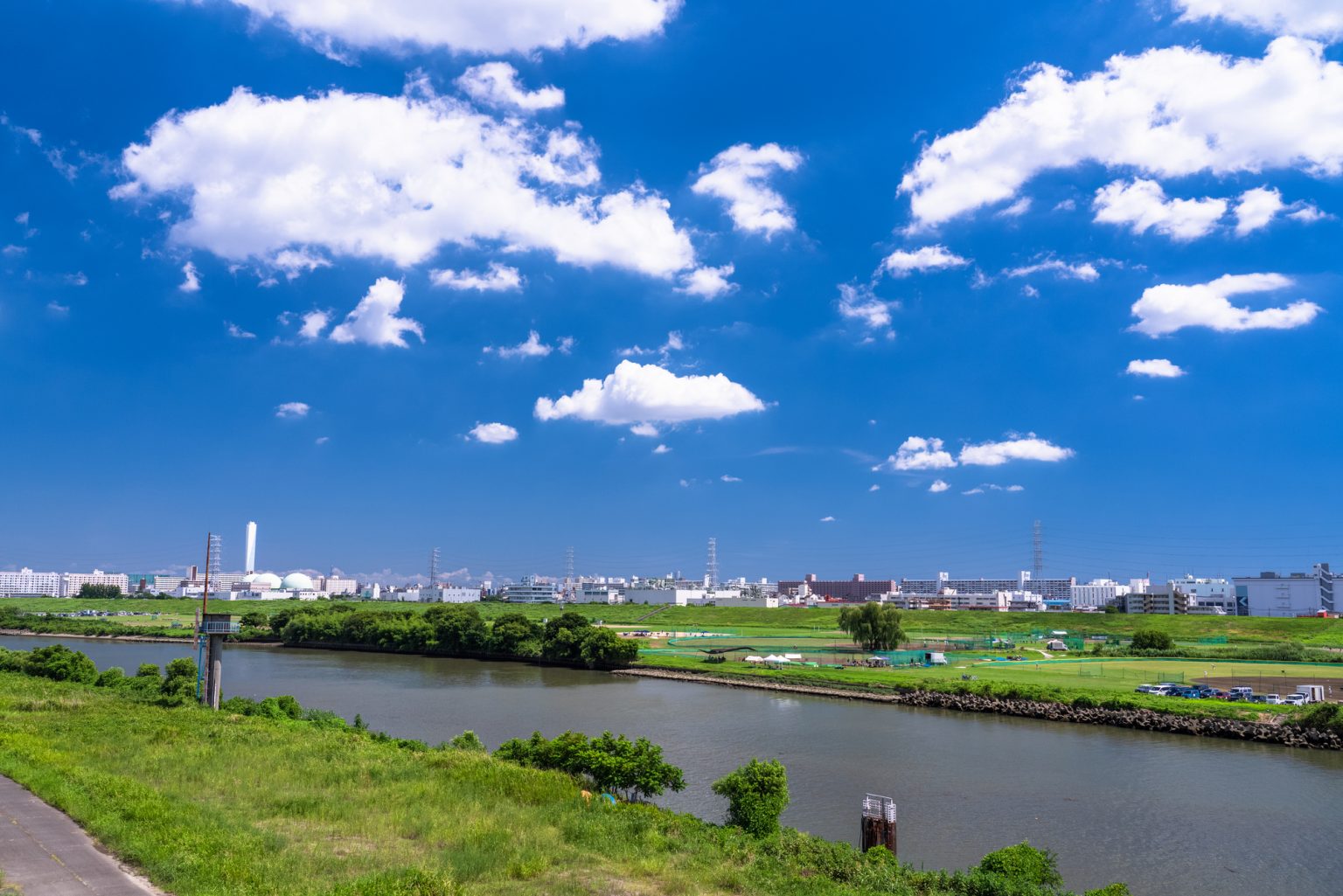 荒川河川敷