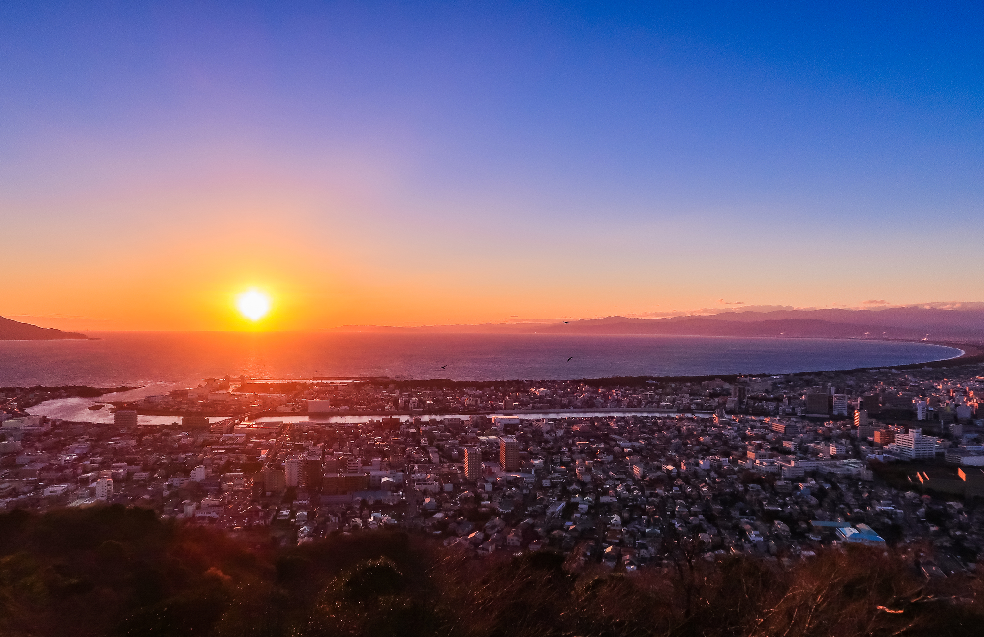 夕焼け風景