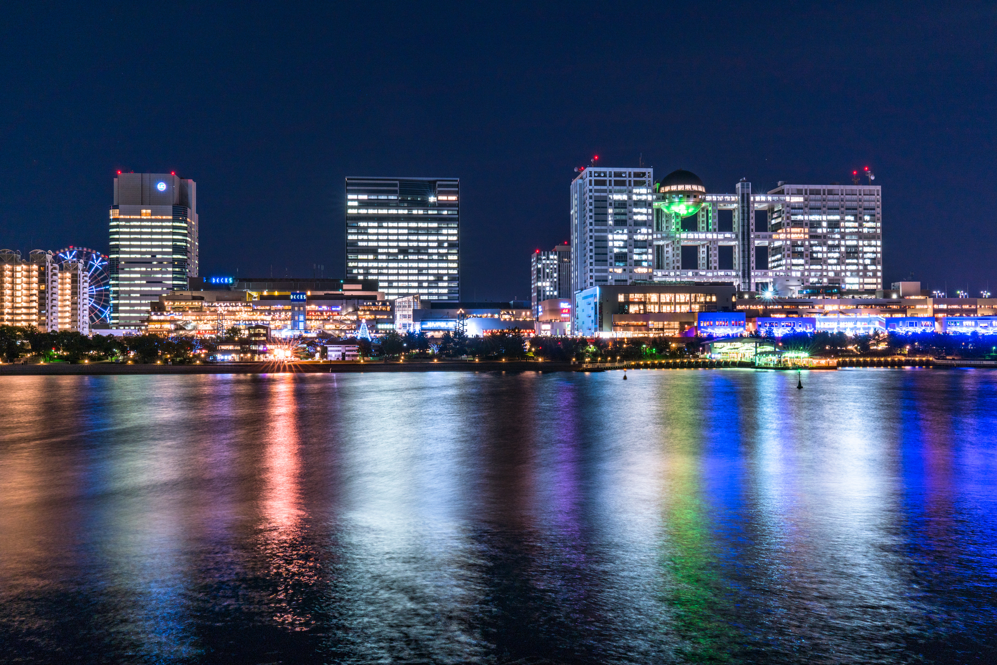 お台場の夜景