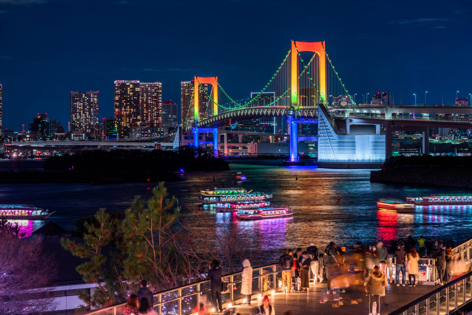 レインボーブリッジの夜景