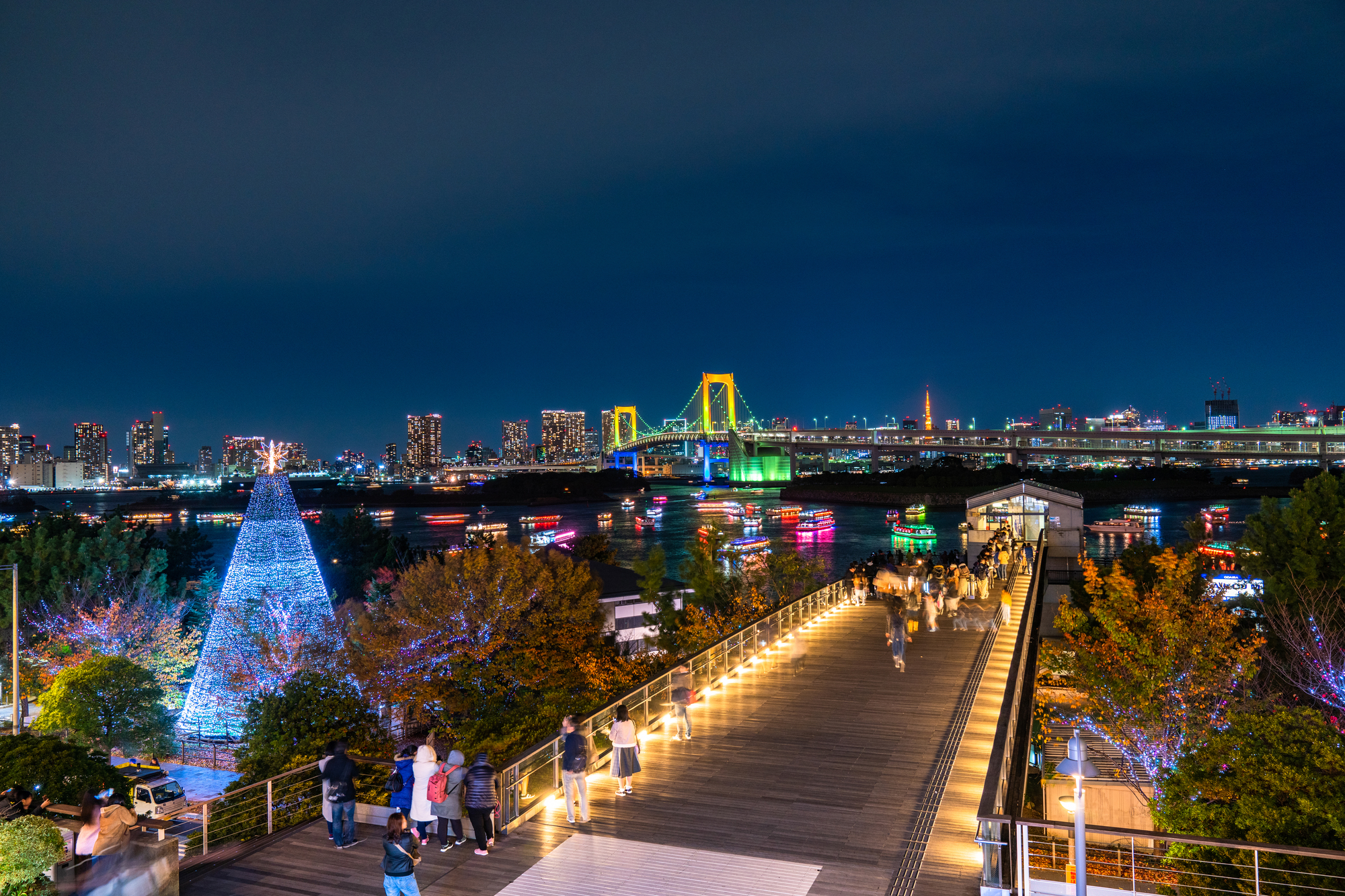 お台場の美しい夜景