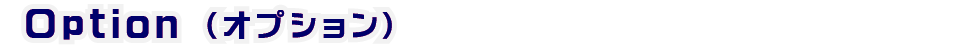 オプション◆