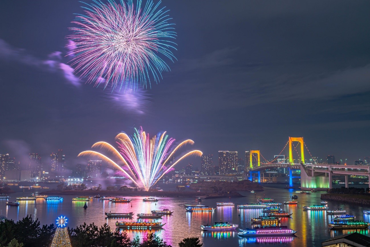 東京湾の花火大会