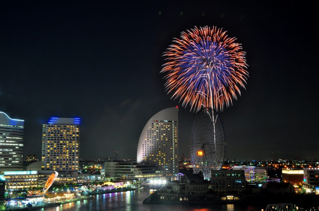 横浜の魅力ある夜景