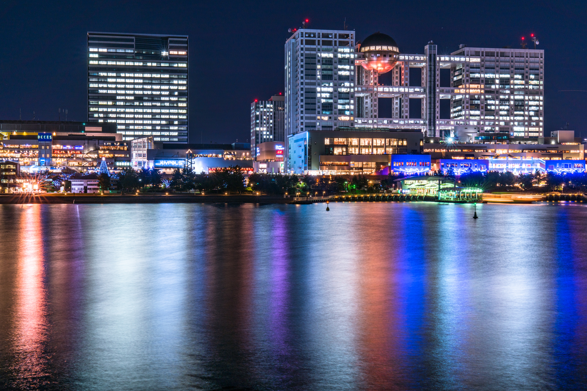 お台場の夜景