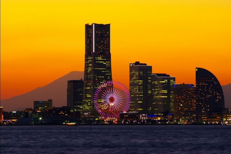 横浜夕景