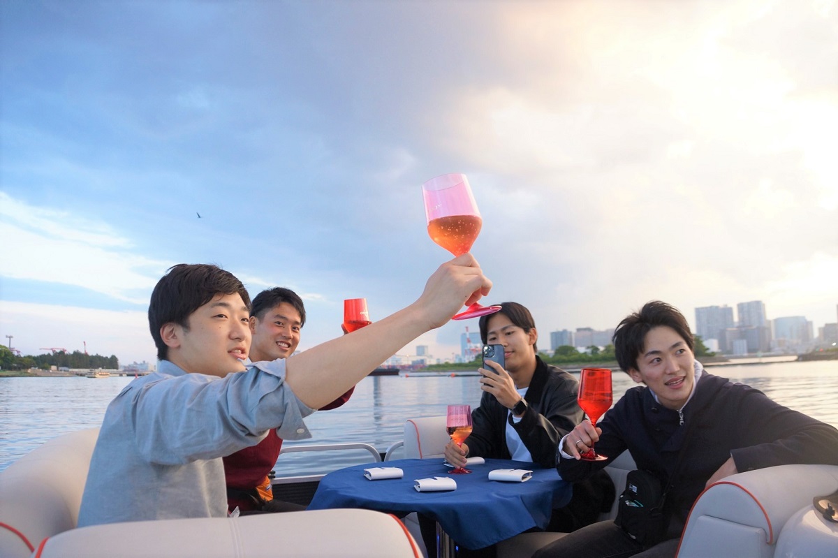 みんなで乾杯