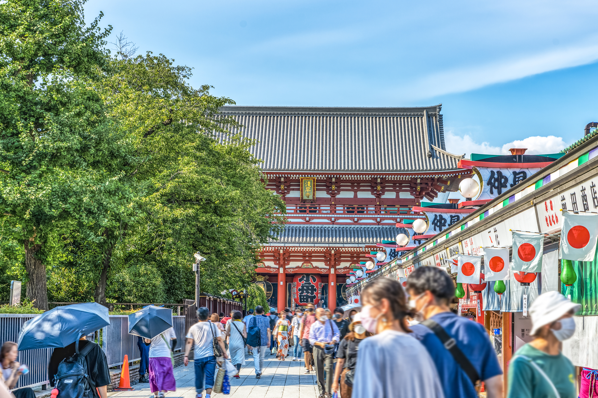 浅草寺の風景