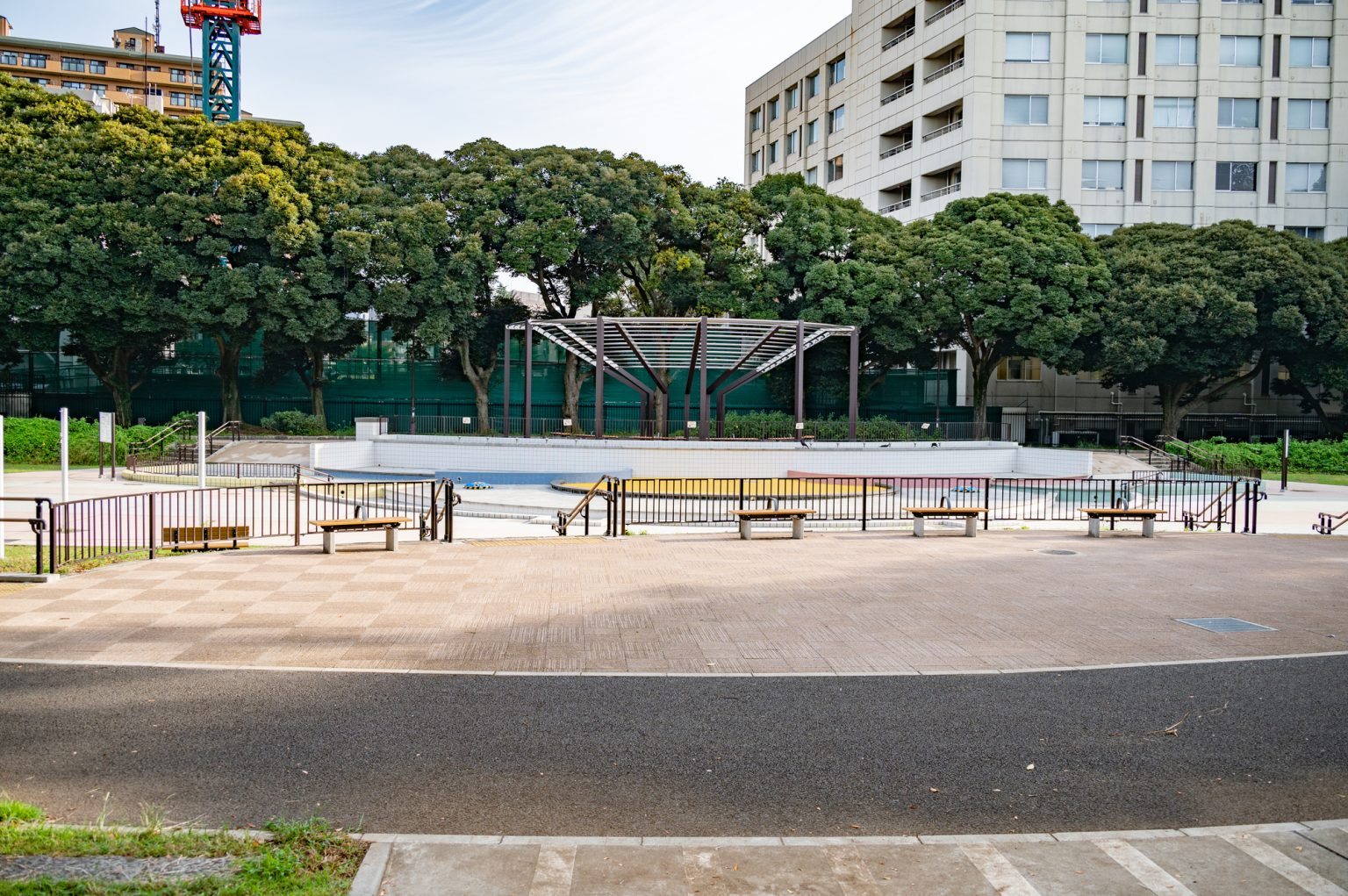 駒沢オリンピック公園内にあるジャブジャブ池