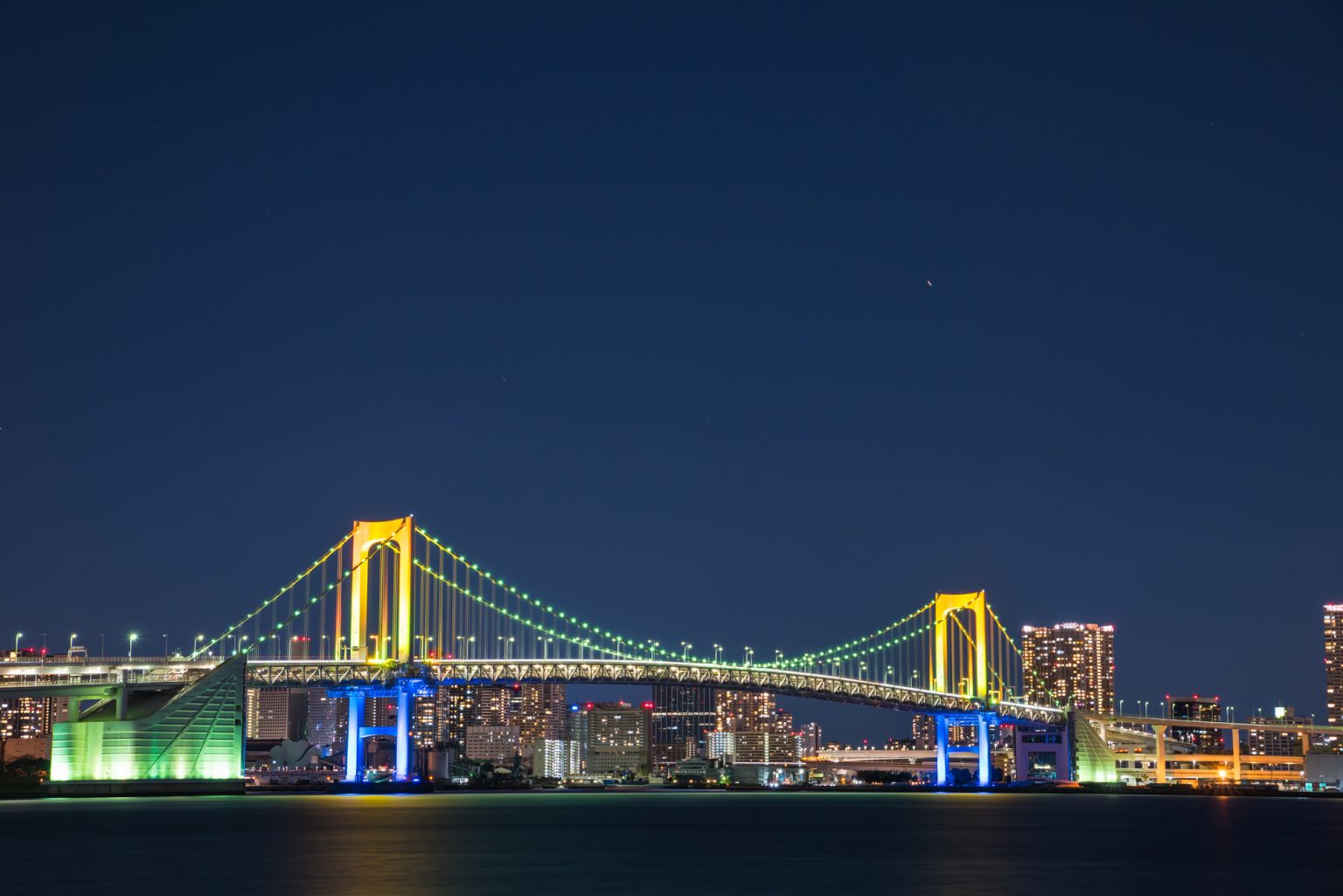 レインボーブリッジの夜景