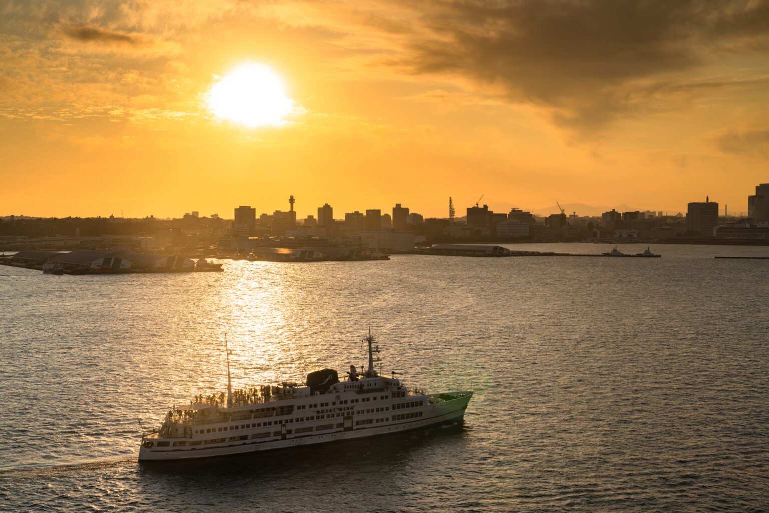 夕暮れのサンセット