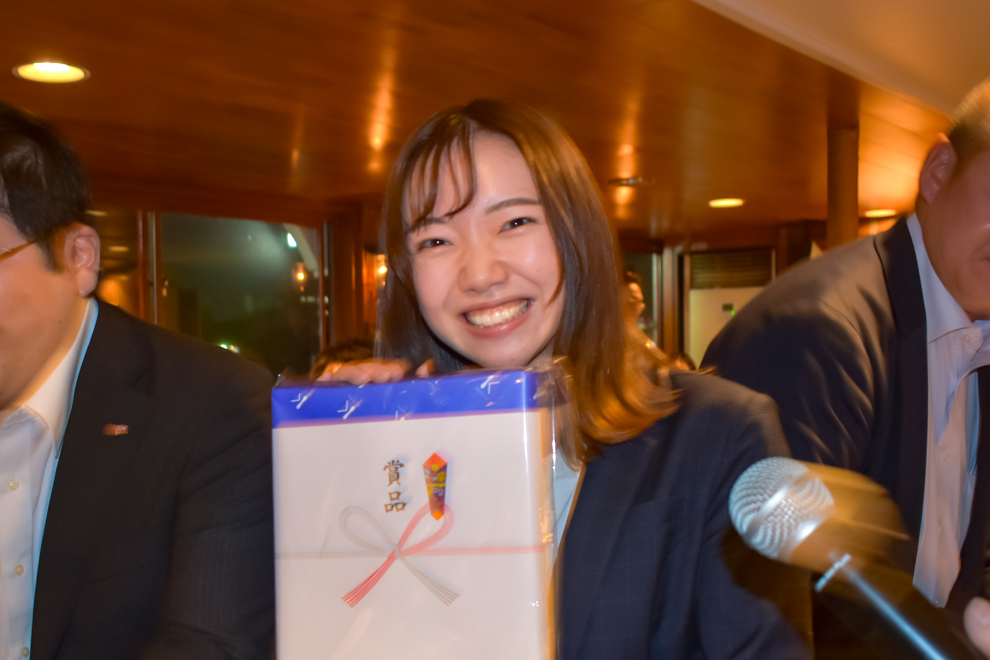 ビンゴゲームで景品ゲット