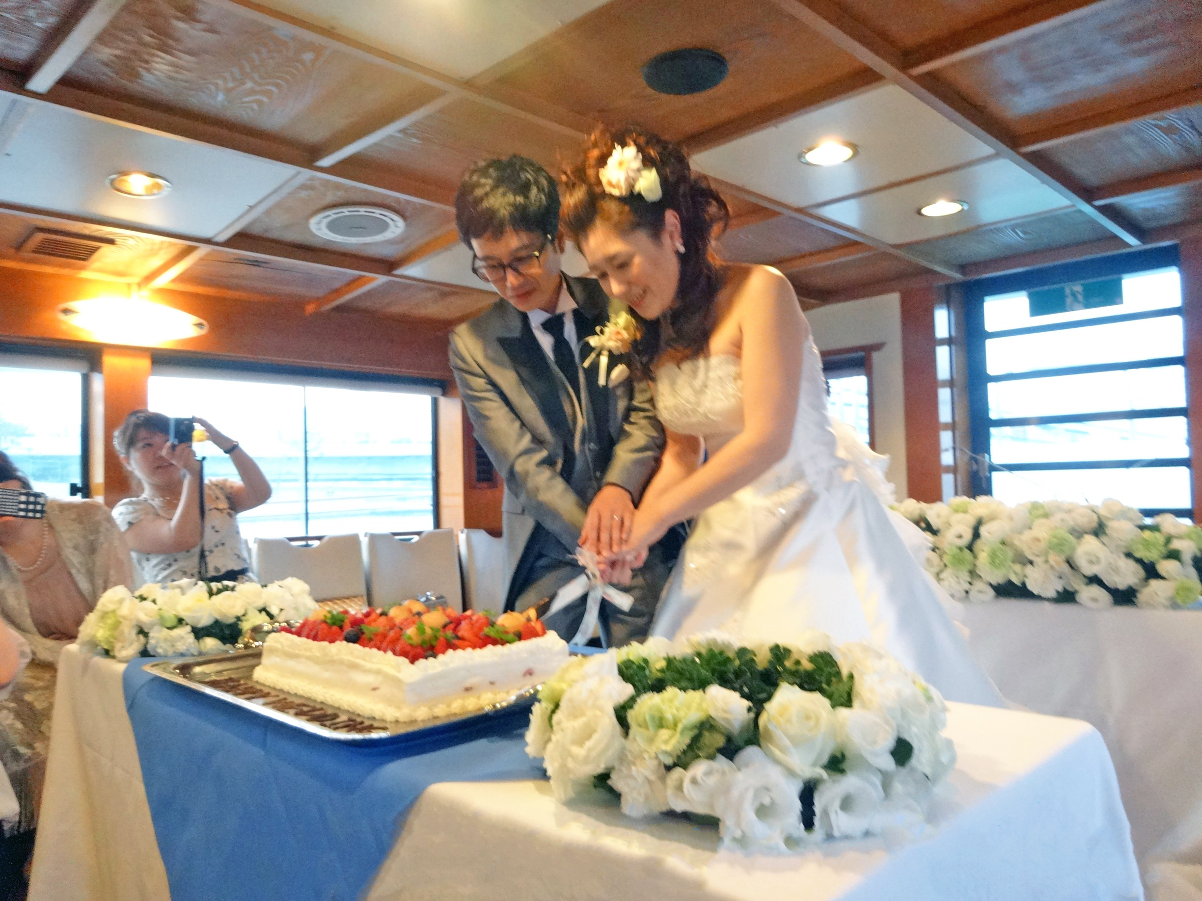 素敵な婚礼は東京クルーズで♪アニバーサリーを一緒に創造★