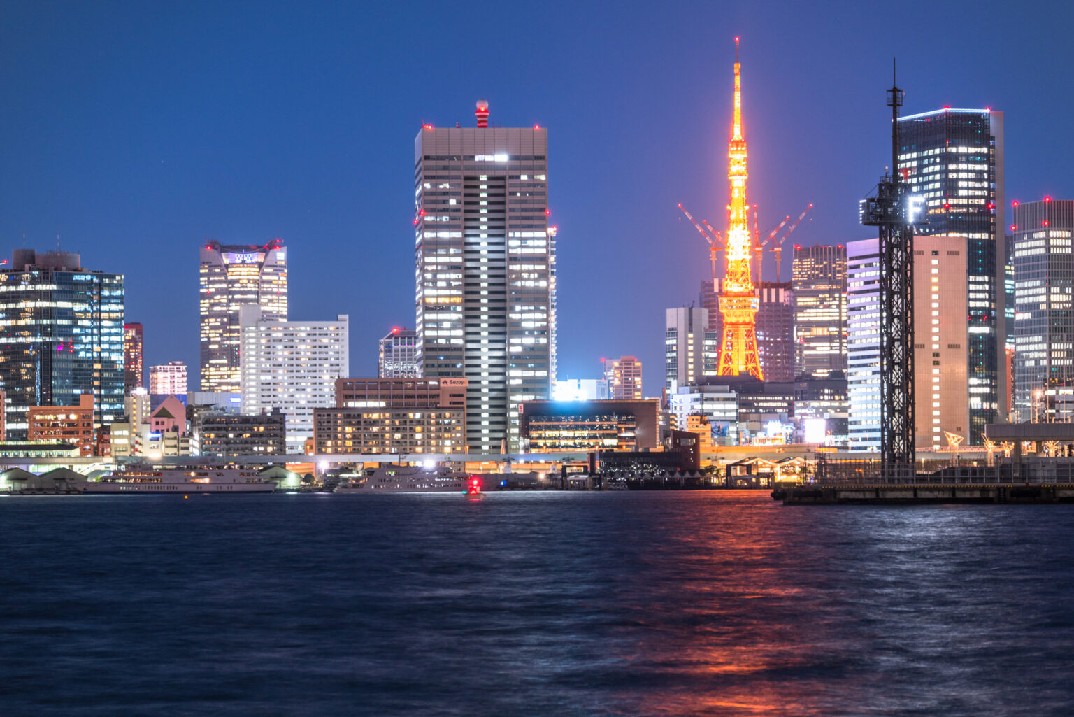 東京タワーの夜景