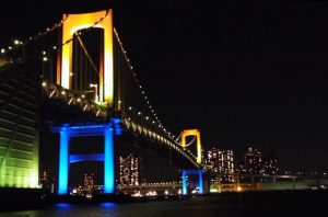 お台場レインボーブリッジの写真