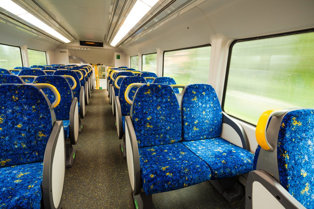 貸切バスの座席