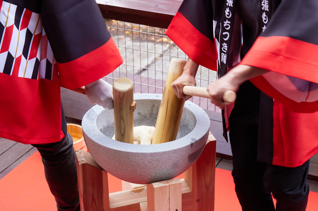 出張もちつきサービス