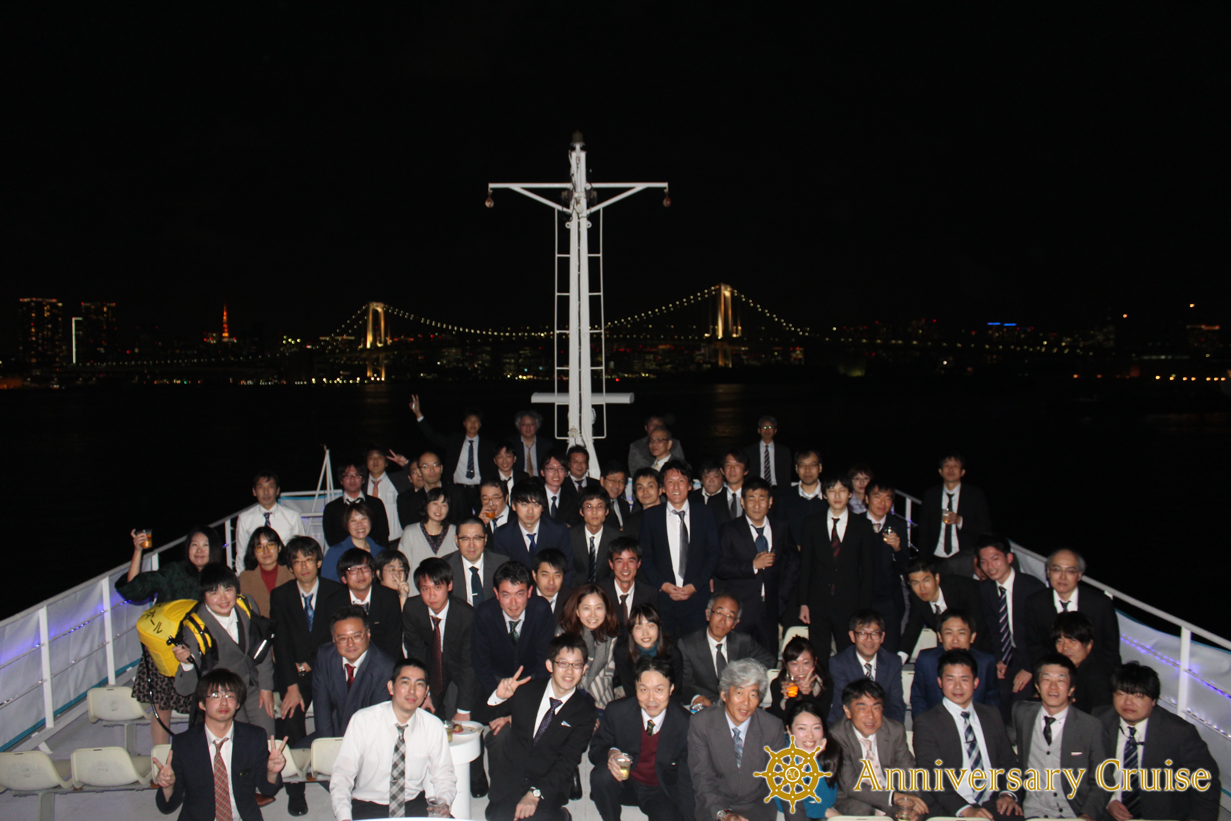 BBQ&寿司&ビュッフェ付!お食事豪華な社内懇親会クルーズ