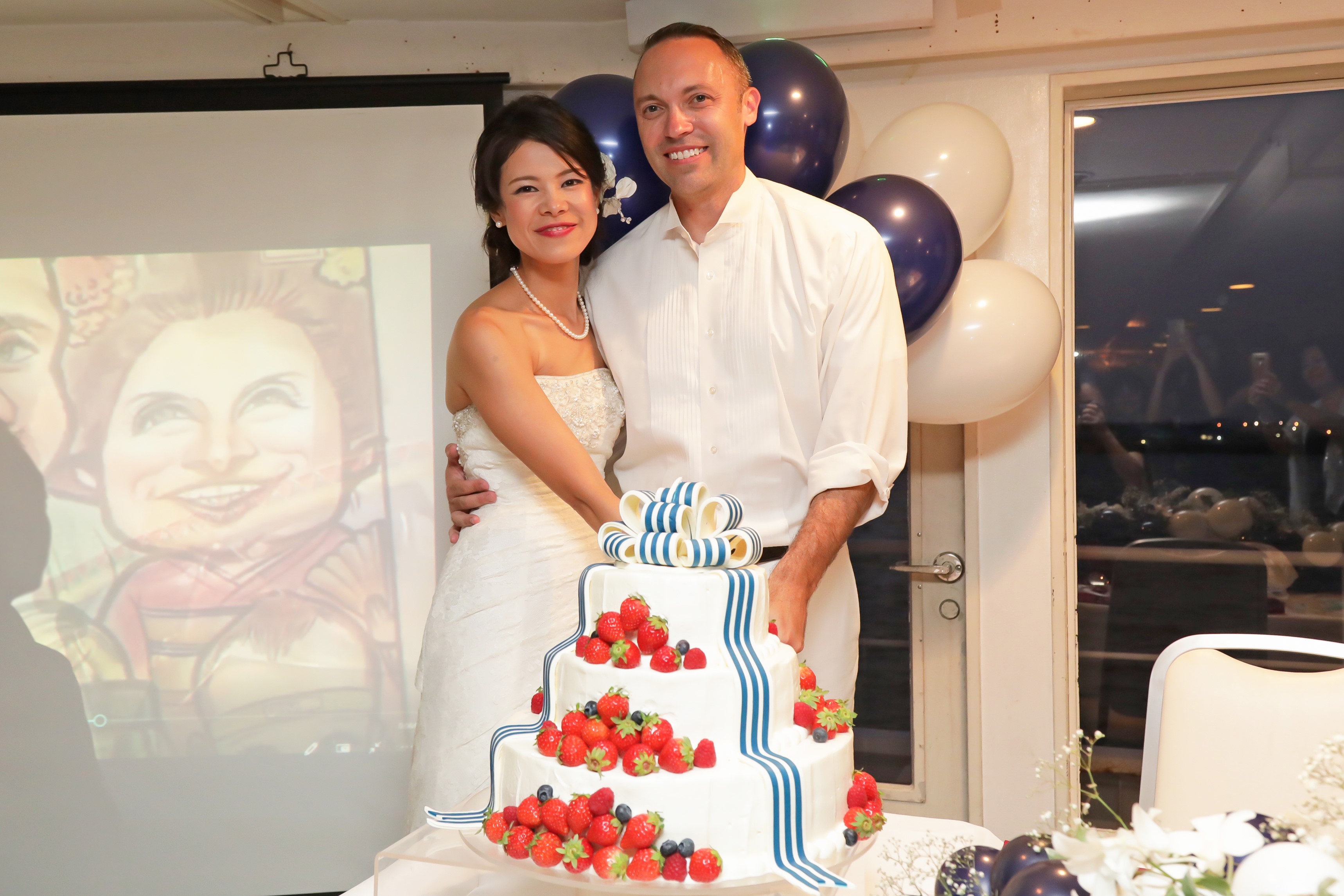 国際結婚お祝いパーティークルージング