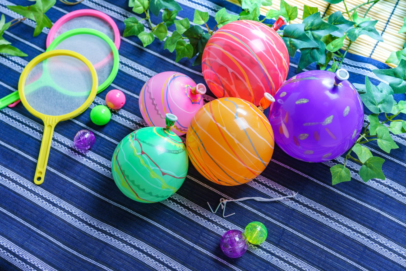 金魚すくい スーパーボールすくい 水ふうせん