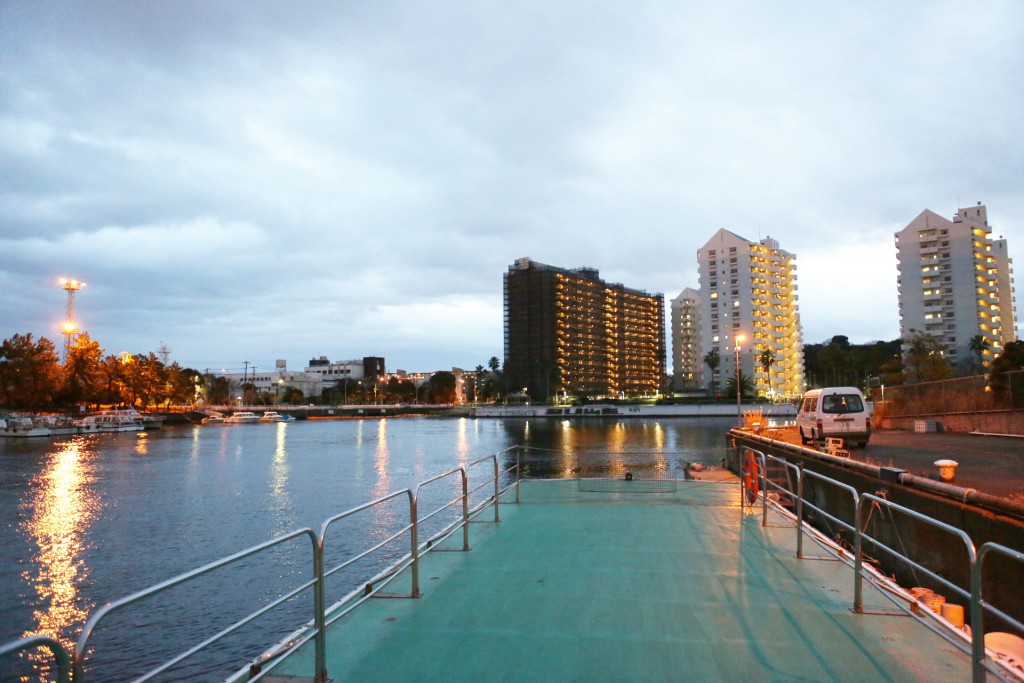 オリエンタル号2階デッキ