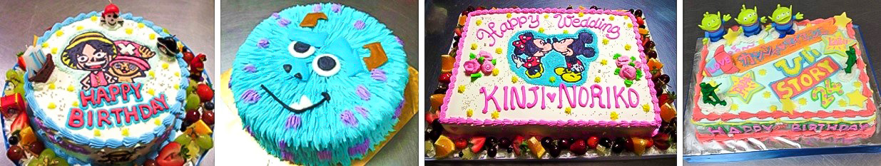 イラストケーキ