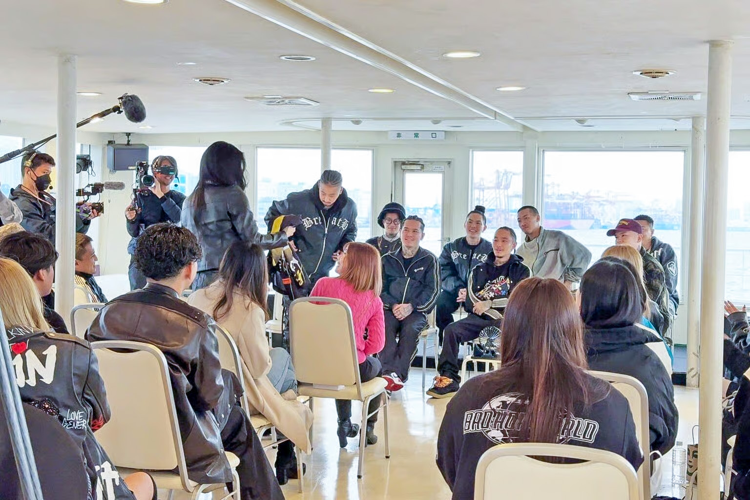 BAD HOP ABEMA特番撮影