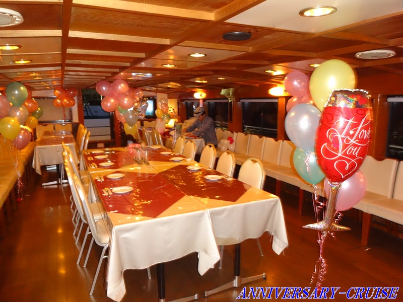 オリエンタルノア号バルーン装飾