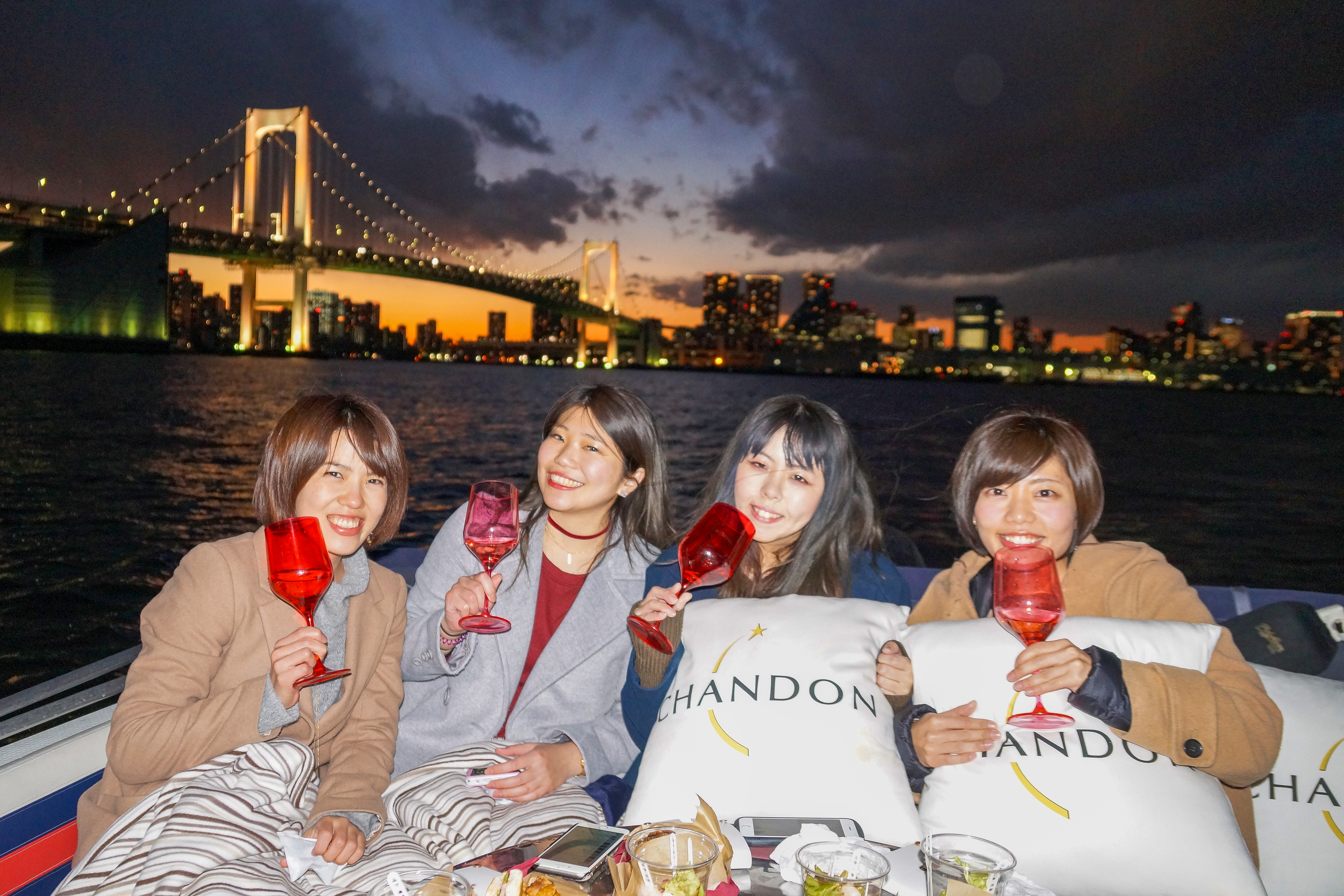 シャンドンで乾杯