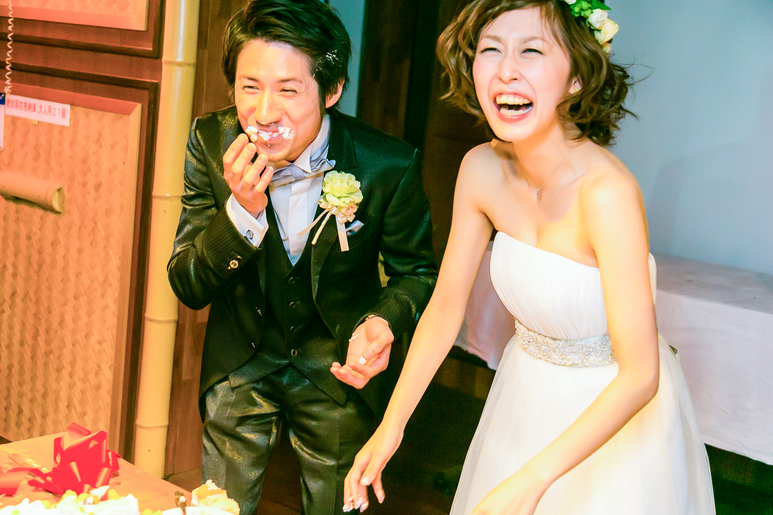 結婚式　ファーストバイト