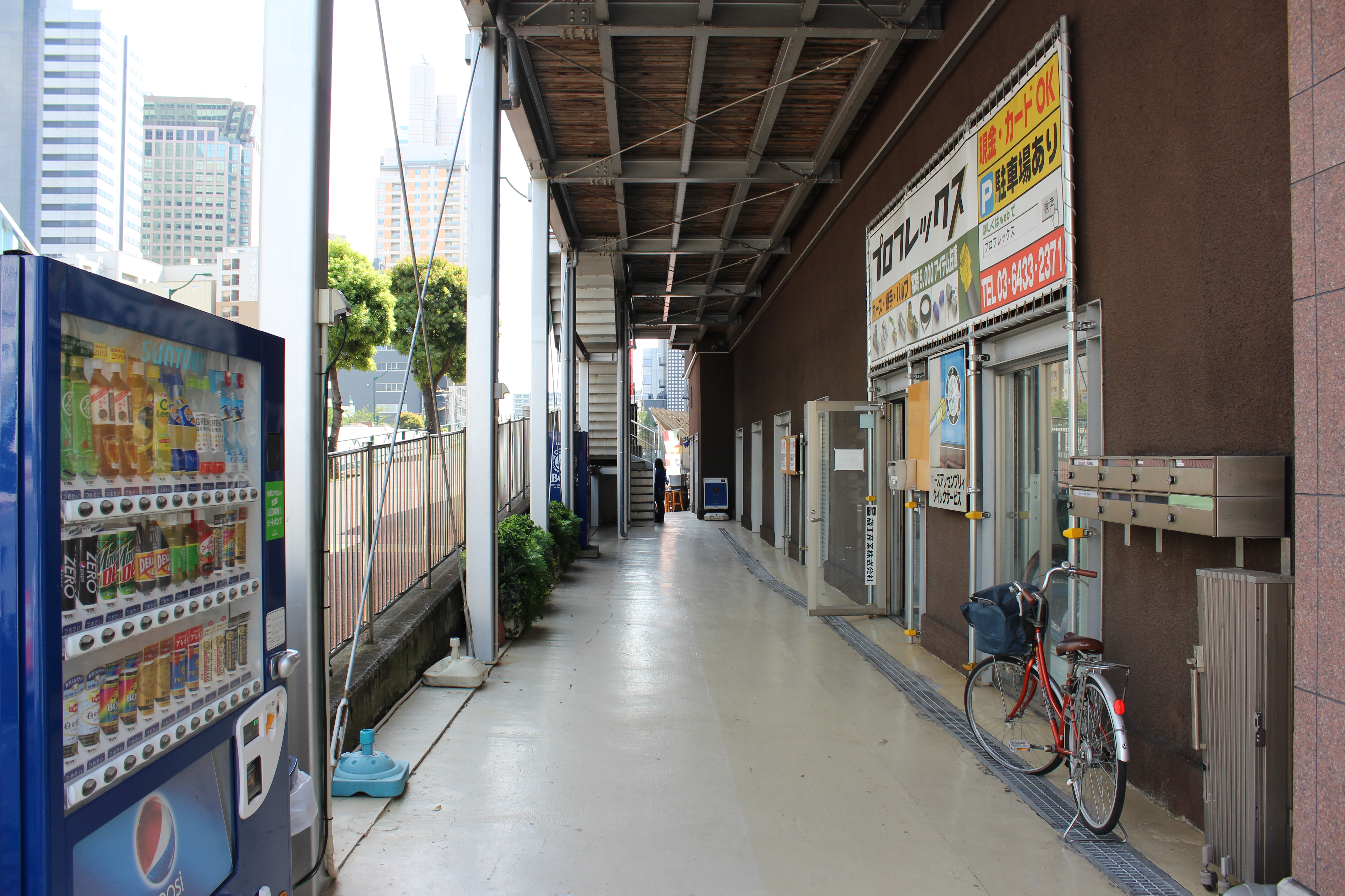 天王洲ヤマツピア桟橋入り口