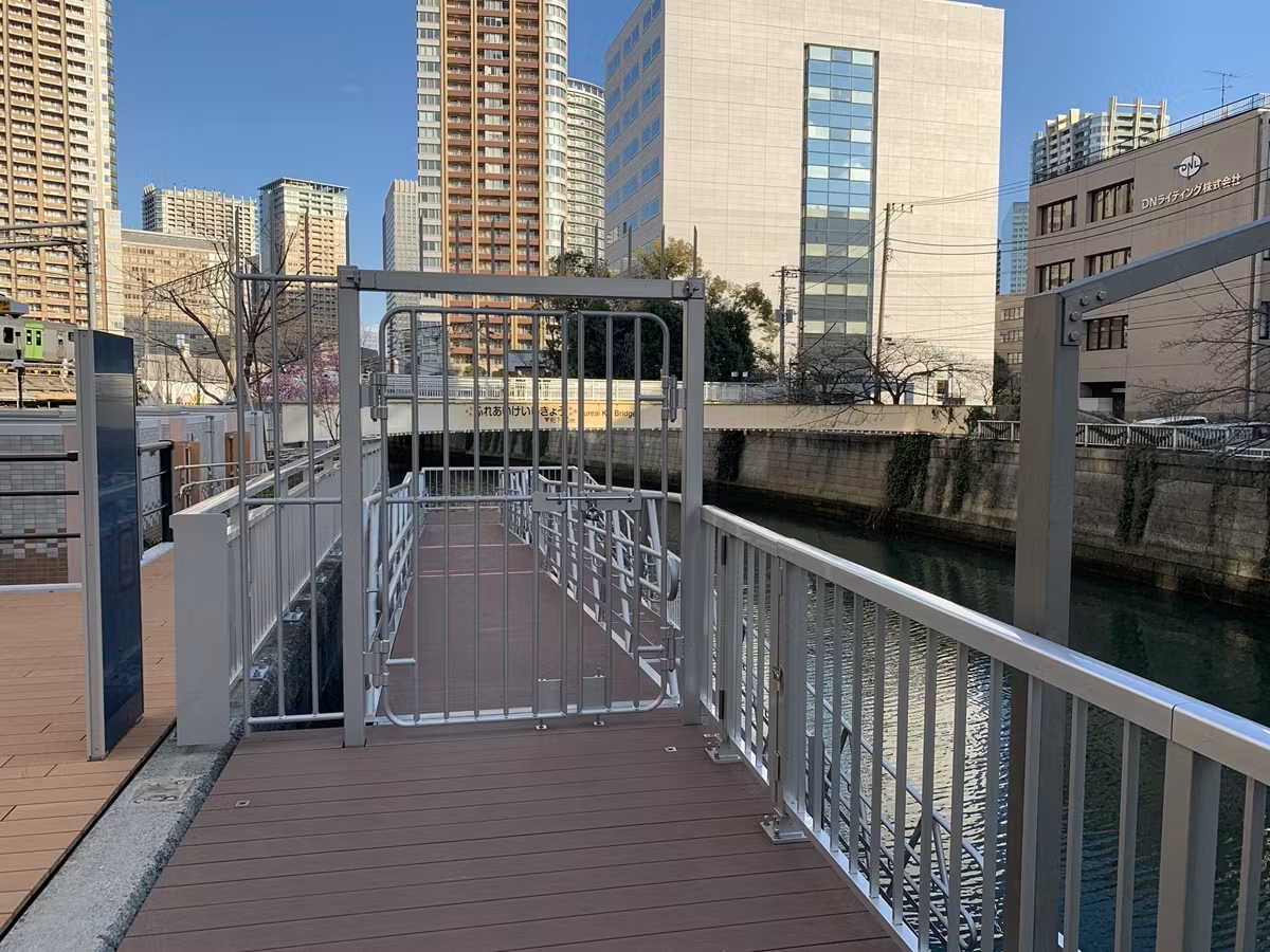 五反田リバーステーション　桟橋入り口