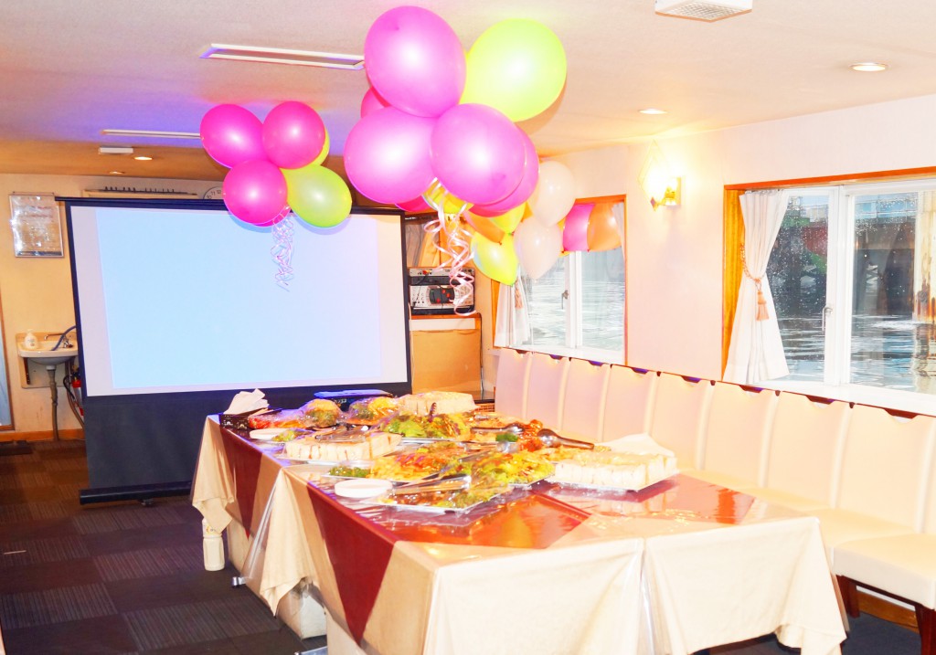 オリエンタル号バルーン装飾