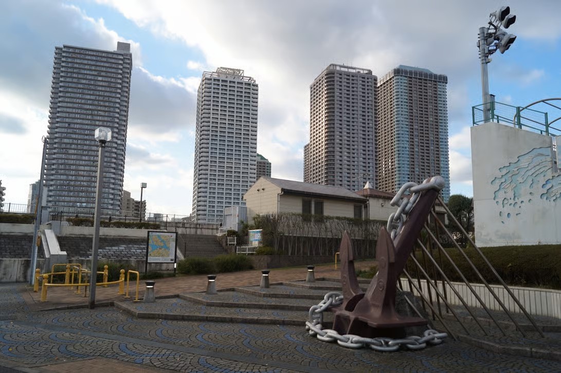 越中島公園入口