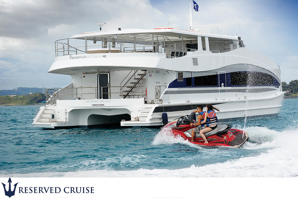 オセアンブルー洋上