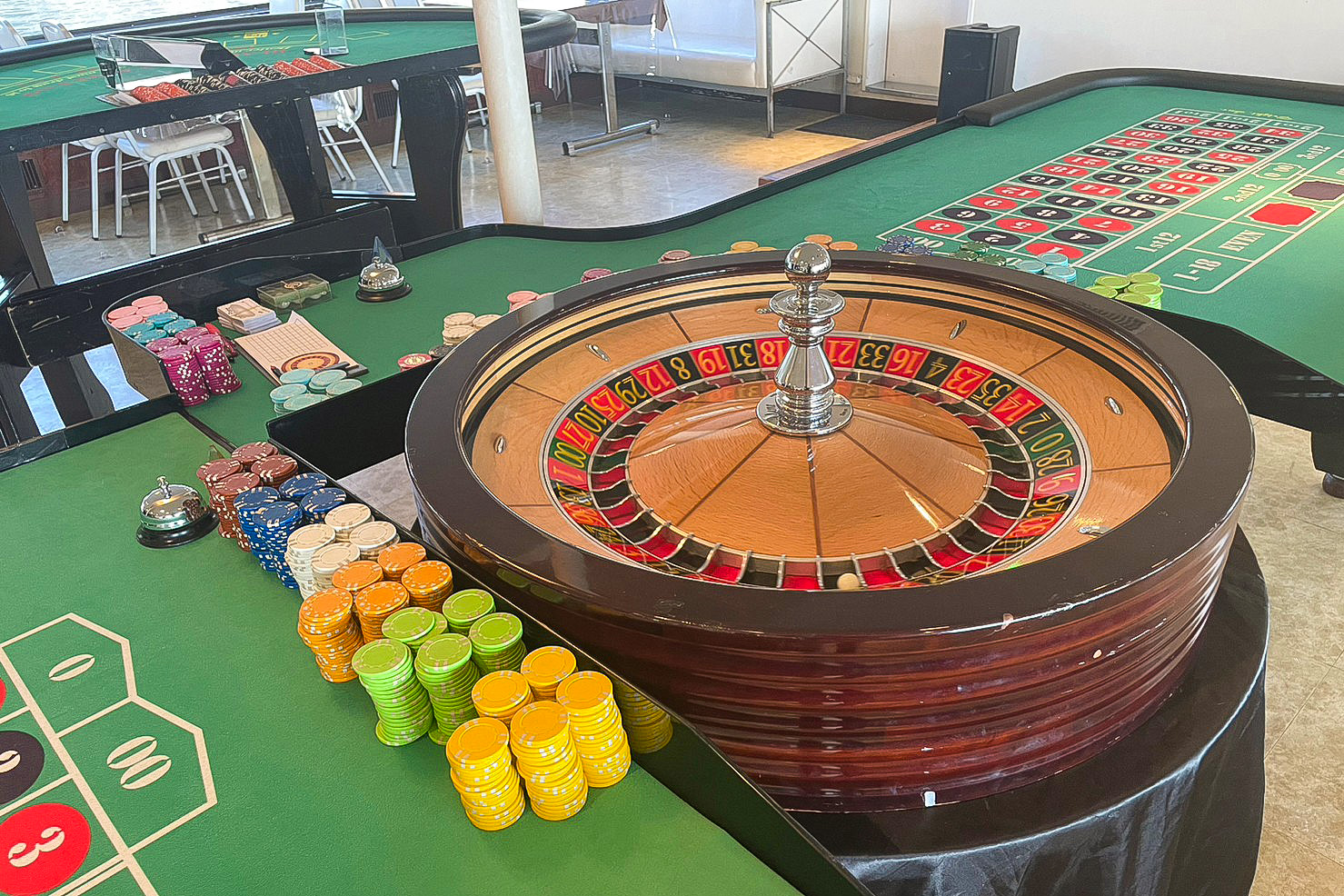船上カジノ　ルーレット