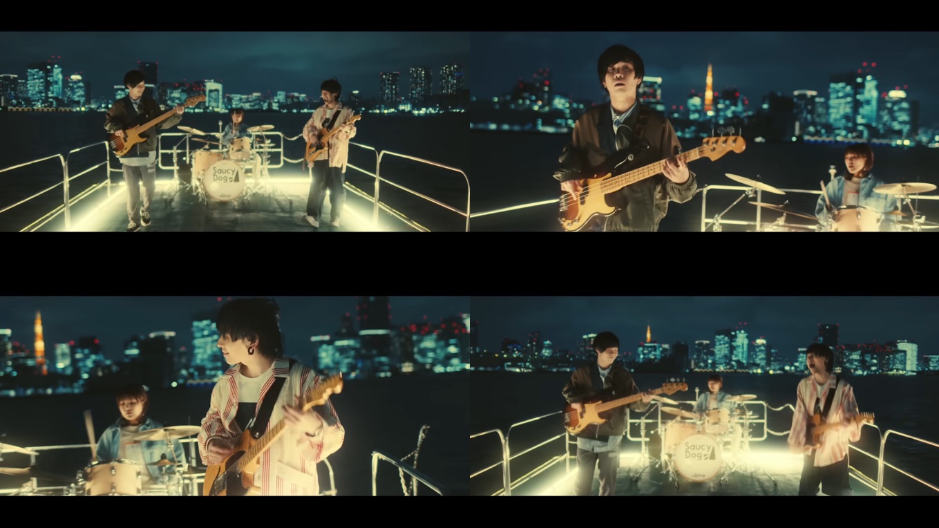 Saucy Dogの「結」MVにご利用いただきました。