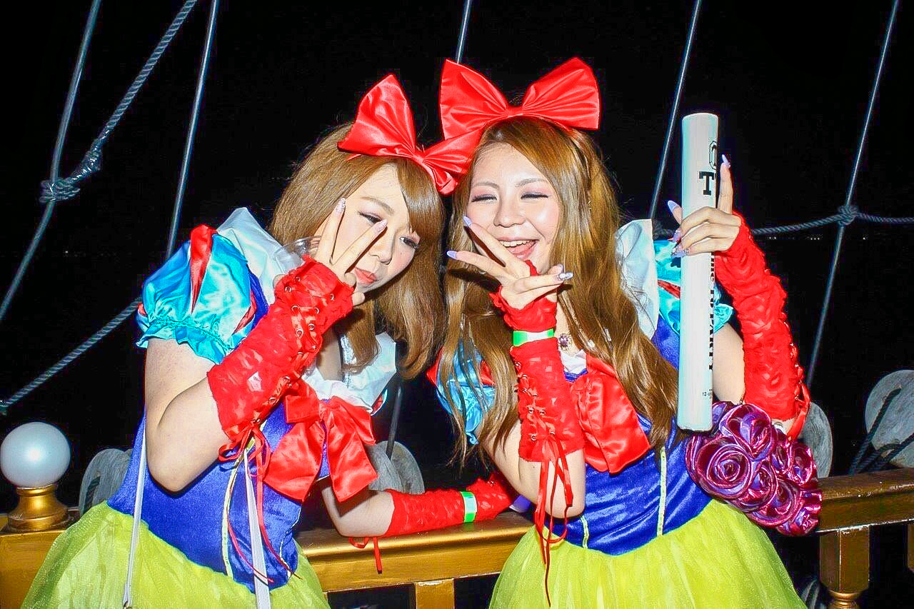 船上ハロウィンパーティー