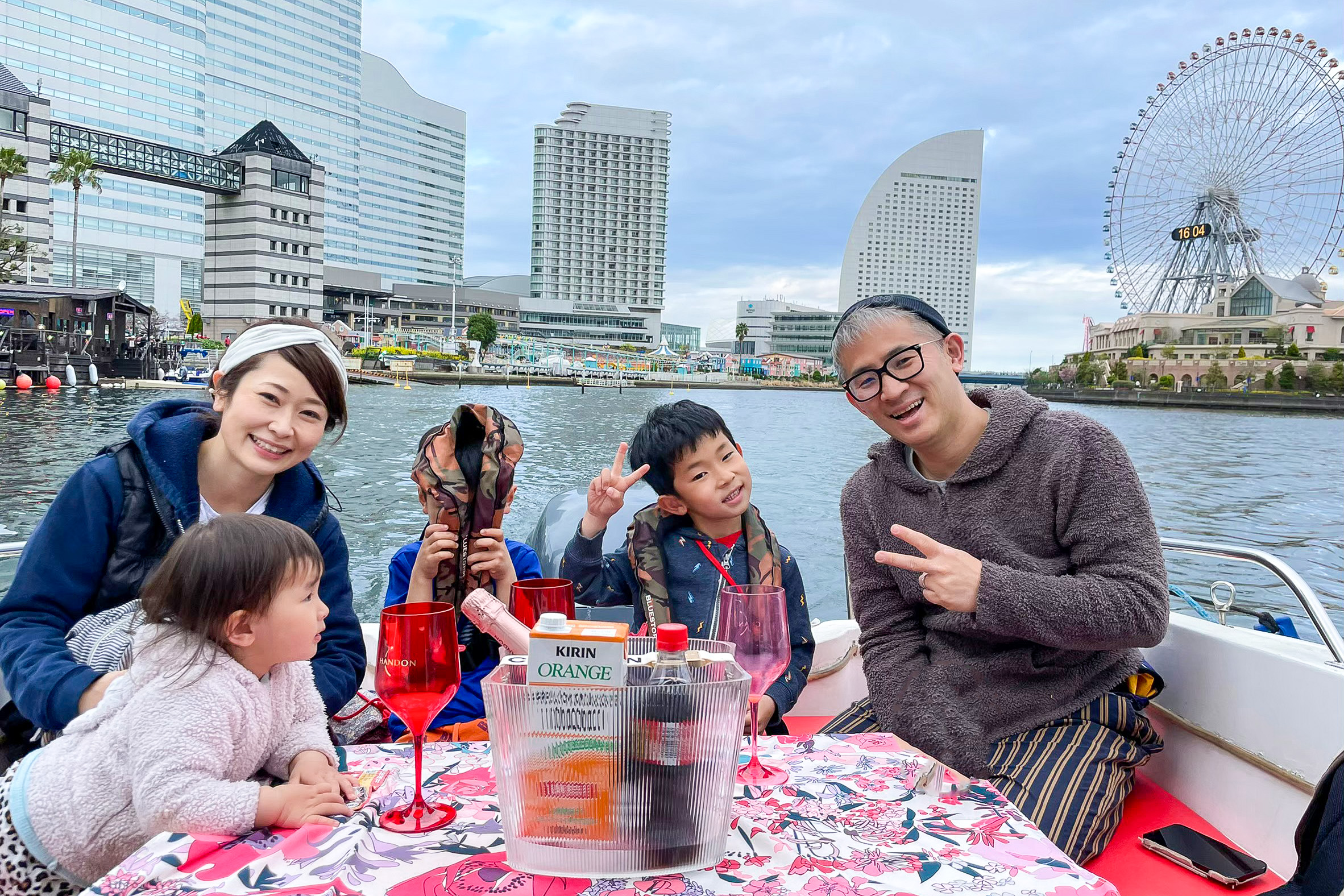 大岡川お花見クルーズ